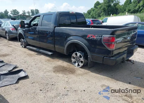 2014 Ford F150 Supercrew из США, поврежденный, VIN 1FTFW1EF1EKG37941